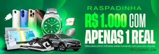 Imagem promocional dos ganhos da 500Jogo